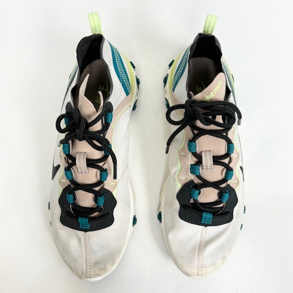 Nike Women's React Element 55 Sneakers Fossil Stone Athletic Shoes Size 9 - Picture 2 of 9